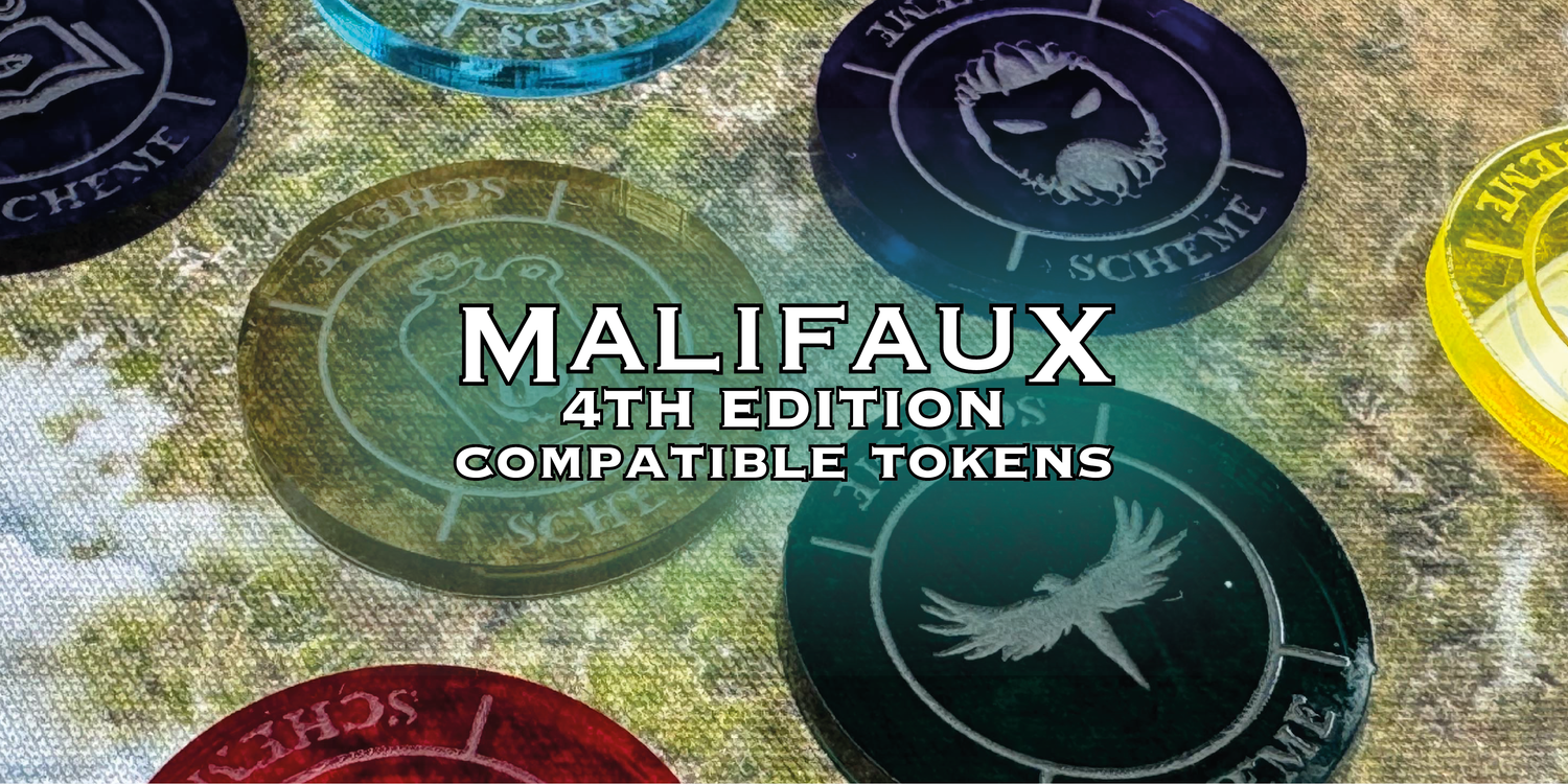 Malifaux 4th Edition Tokens and Accessories