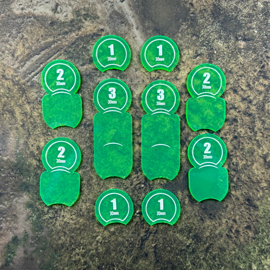 Warhammer 40000 Age of Sigmar Malifaux Guild Ball Infinity Kill Team Warcry tokens