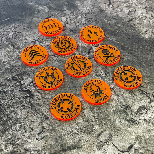 Horus Heresy Tokens Markers Templates Accessories