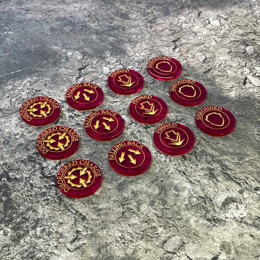 Horus Heresy Tokens Markers Templates Accessories