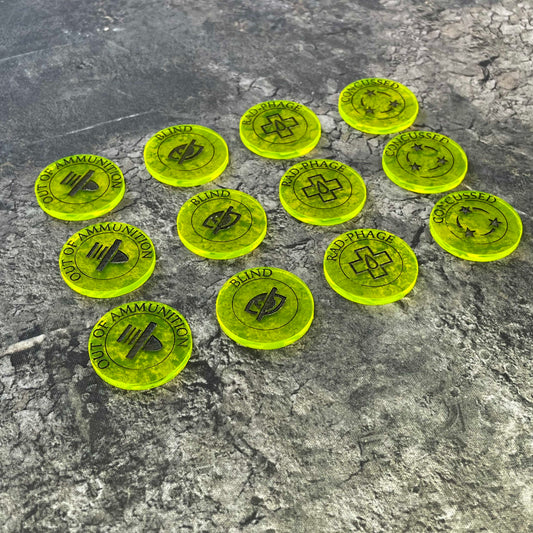 Horus Heresy Tokens Markers Templates Accessories
