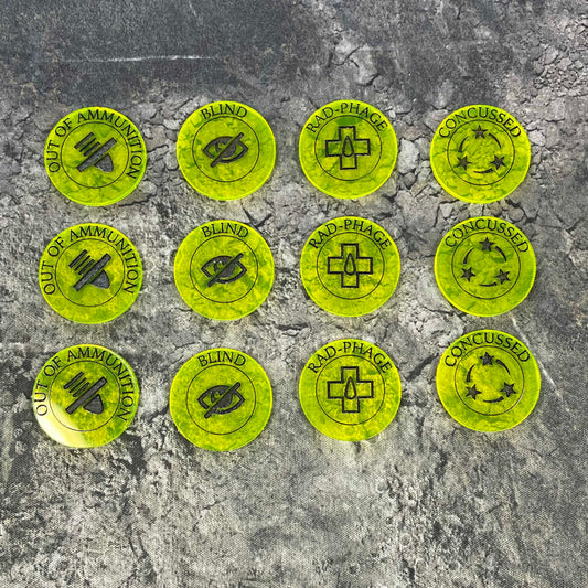 Horus Heresy Tokens Markers Templates Accessories