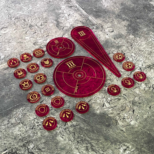 Horus Heresy Tokens Markers Templates Accessories