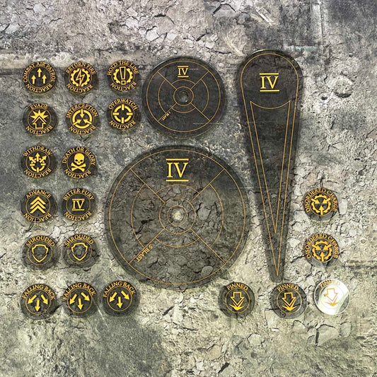 Horus Heresy Tokens Markers Templates Accessories
