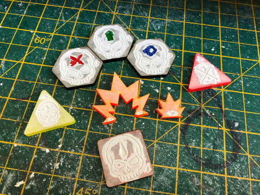 Colouring your Art of War Studios tokens!