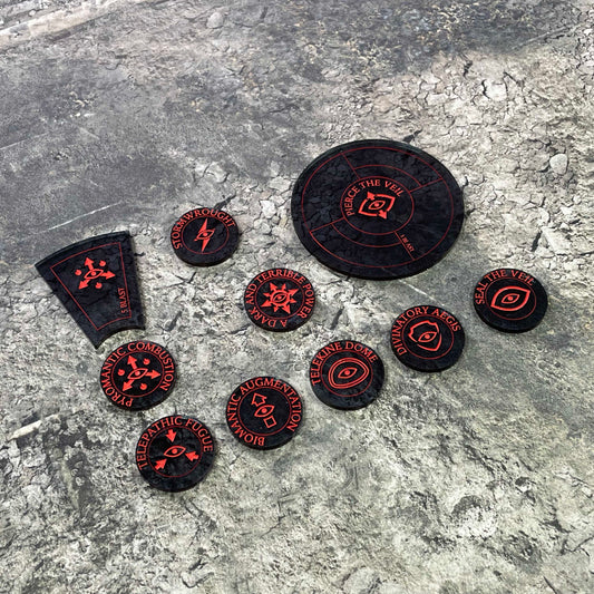 Horus Heresy Psychic Disciplines Token Set