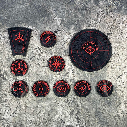 Horus Heresy Psychic Disciplines Token Set