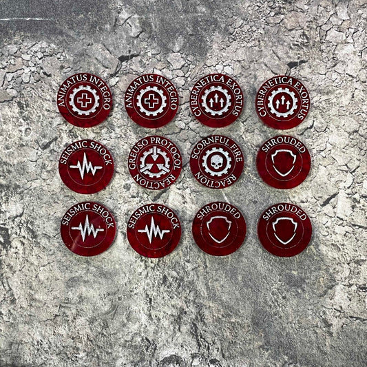 Horus Heresy Tokens Markers Templates