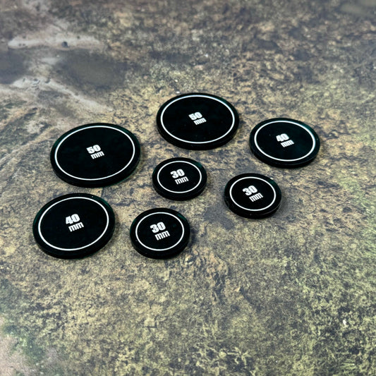 Warhammer 40000 Age of Sigmar Malifaux Guild Ball Infinity Kill Team Warcry tokens