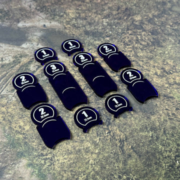 Warhammer 40000 Age of Sigmar Malifaux Guild Ball Infinity Kill Team Warcry tokens