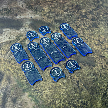 Warhammer 40000 Age of Sigmar Malifaux Guild Ball Infinity Kill Team Warcry tokens