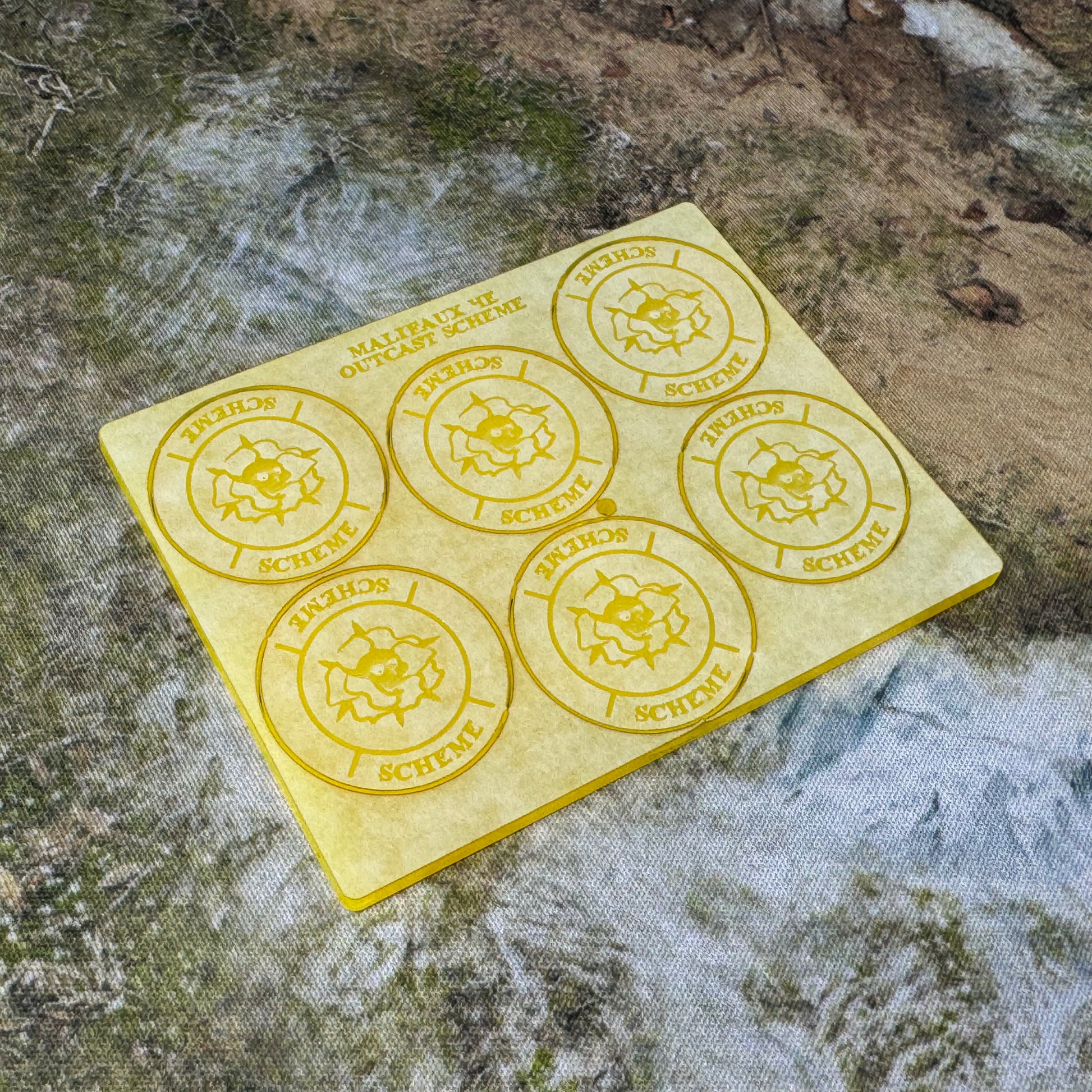 Malifaux 4th edition M4E tokens markers templates widgets