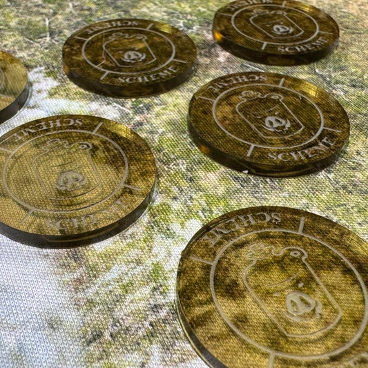 Malifaux 4th edition M4E tokens markers templates widgets