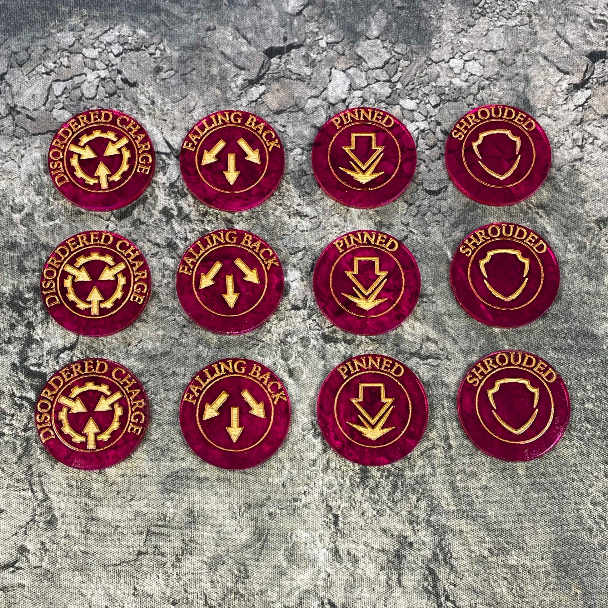 Horus Heresy Tokens Markers Templates Accessories