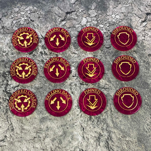 Horus Heresy Tokens Markers Templates Accessories
