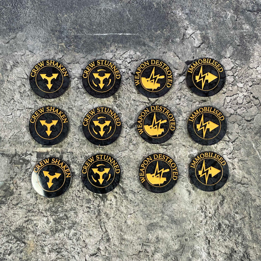 Horus Heresy Tokens Markers Templates Accessories