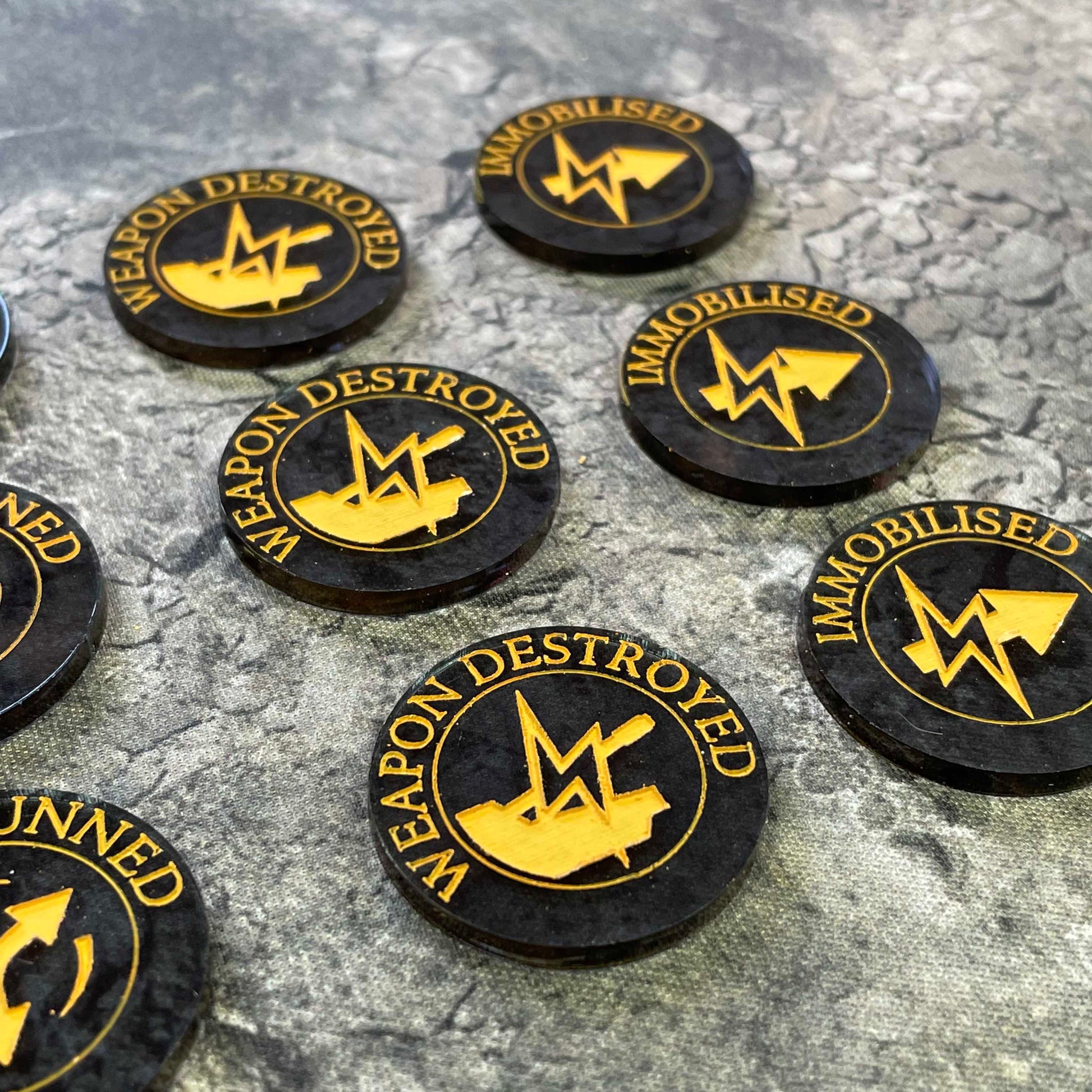 Horus Heresy Tokens Markers Templates Accessories