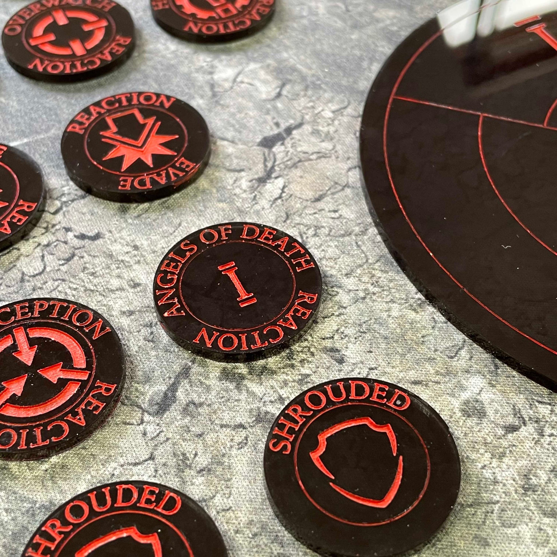 Horus Heresy Tokens Markers Templates Accessories