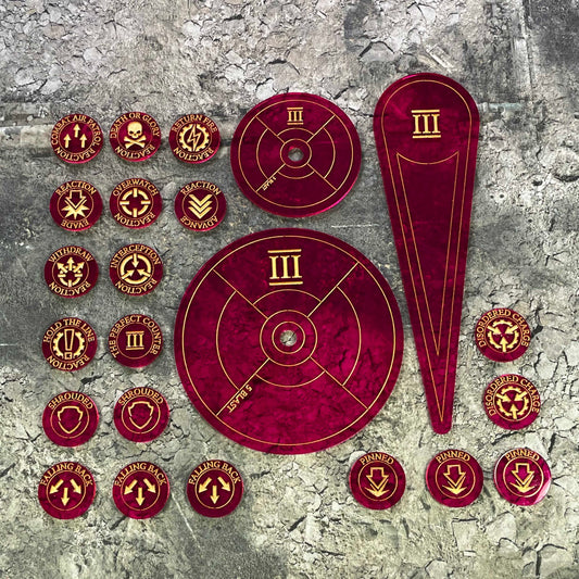 Horus Heresy Tokens Markers Templates Accessories