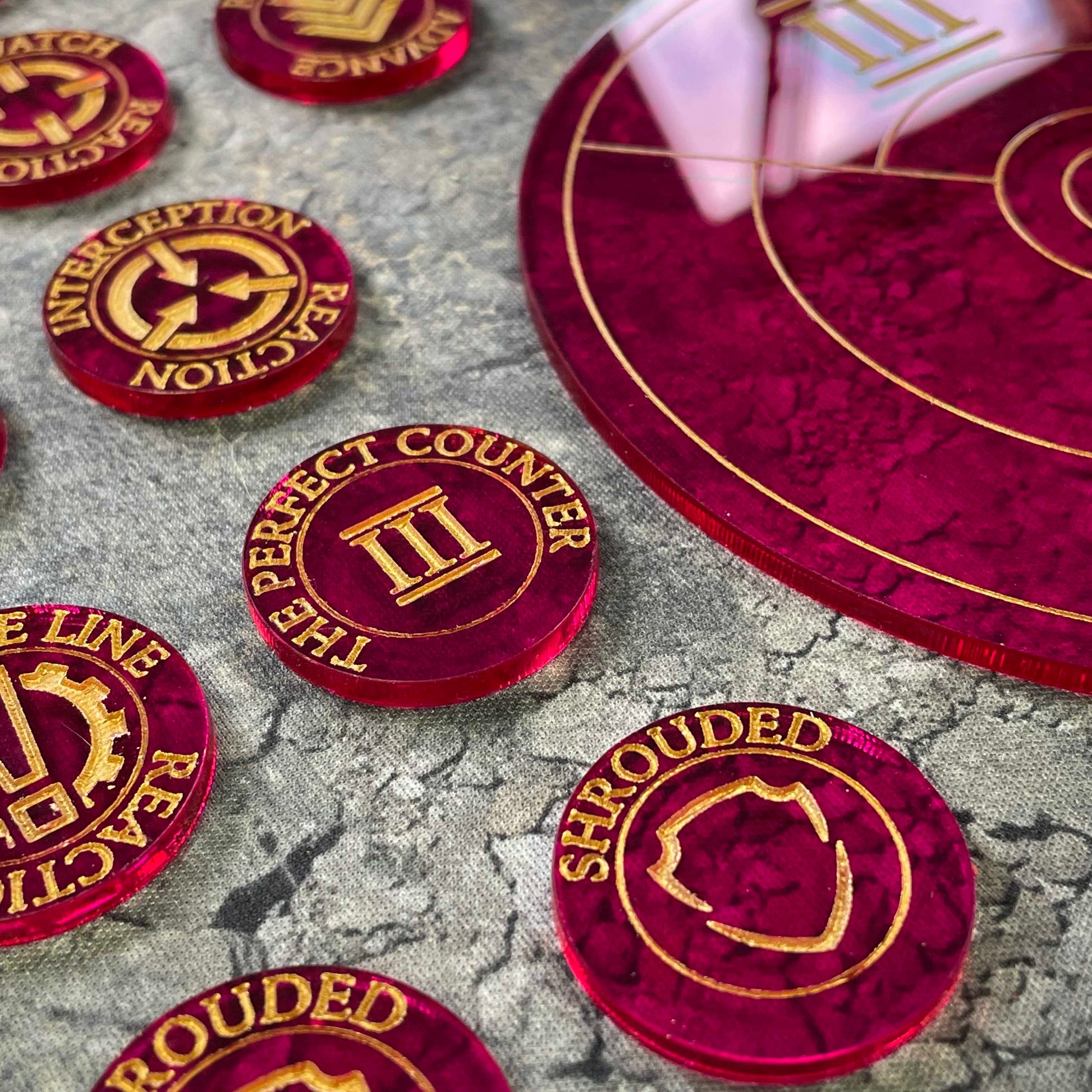 Horus Heresy Tokens Markers Templates Accessories