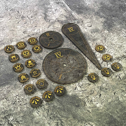Horus Heresy Tokens Markers Templates Accessories