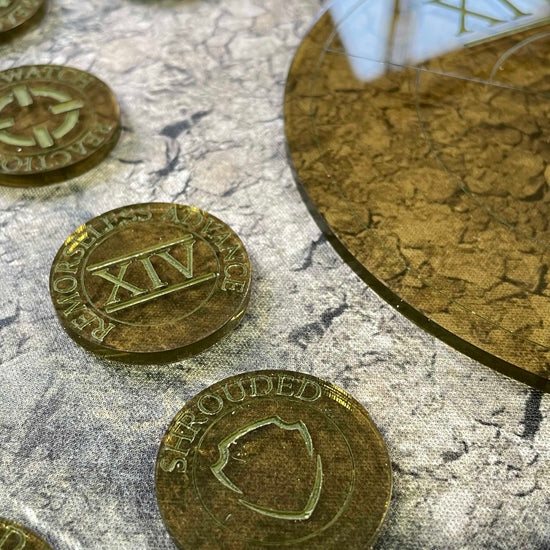 Horus Heresy Tokens Markers Templates Accessories