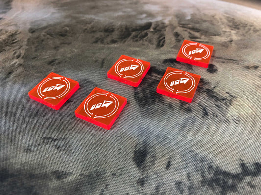 Strain Tokens for X Wing Miniatures from Art of War Studios
